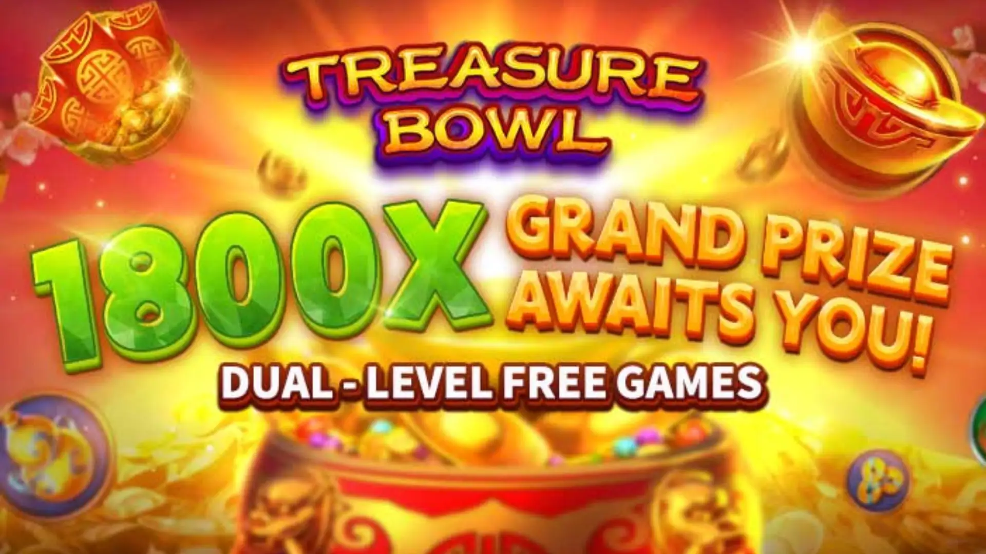 Multiplicadores Treasure Bowl minionepg - 7777x Máximo com Tigela Dourada